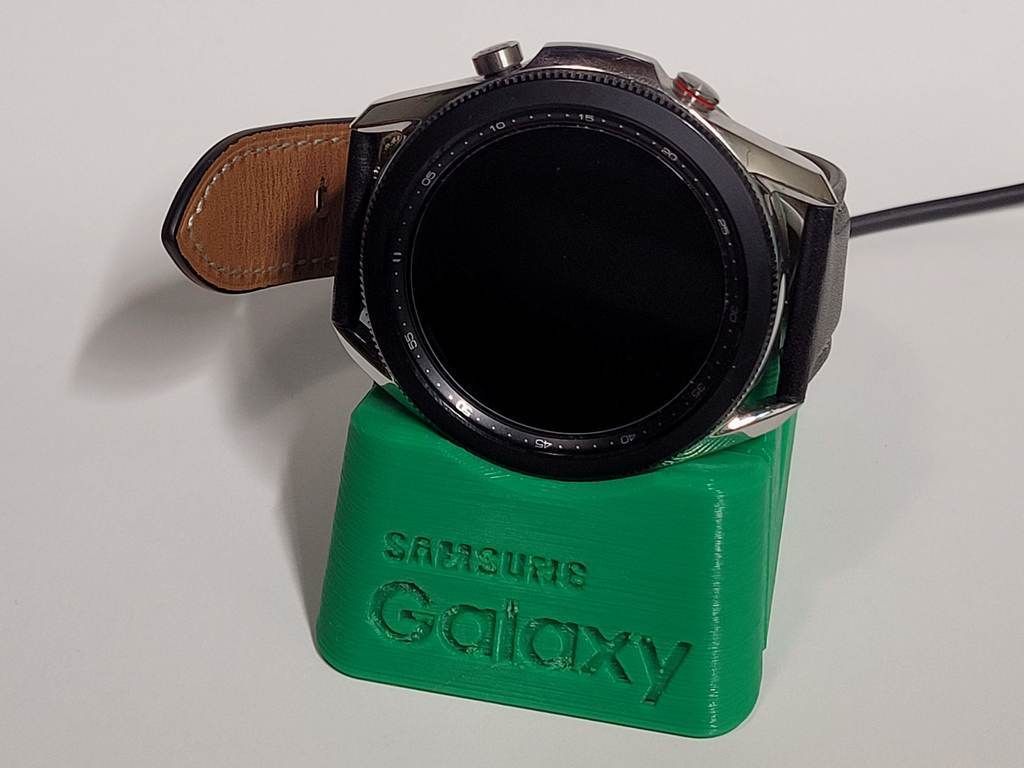 Stl Datei Galaxy Watch 3 Charger Base Kostenlos Modell Zum 3d Drucken Zum Herunterladen Cults