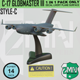 C9.png C-17 GLOBMASTER III (MILITARY CARGO)