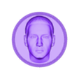 Eminem_medallion_b.stl Eminem medallion pendant 3D printing ready stl obj