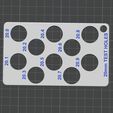 PLAtime_TEST-HOLES-METRIC-20mm-2-FRONT.jpg Tarjeta de orificios de prueba - Métrico - 20 mm