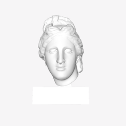 Capture d’écran 2018-09-21 à 18.35.23.png Бесплатный STL файл Head of Aphrodite of the Capitoline type at The Louvre, Paris・Дизайн для загрузки и 3D-печати