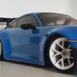 5b87aa6f-b55b-4dea-a5daf-ef60f1efe84f.png Tamiya TT-02 Porsche GT3 RS Aleta de tiburón y alerón trasero estilo Manthey