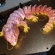 LÉZARD TATOU ARTICULÉ (PETIT DRAGON)