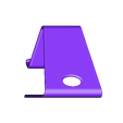 Support_tel.STL Download free STL file Universal phone holder _ Samsung galaxy / Xiaomi Redmi • 3D printable design, Mathieu_BZH