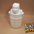 tn_04.png Lazy Heroes (Bull Dog, Thanos) - figure, Toy, Container [Color ready]