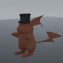 raichu-con-sombrero.png Файл STL Райчу в шляпе・3D-печатный дизайн для загрузки