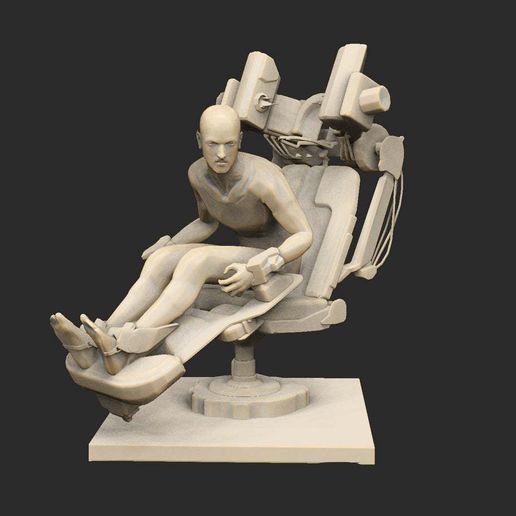 Cyberpunk Scientific Experimenting x7 3D model