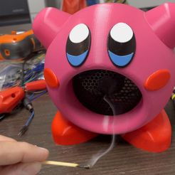file_copie.jpg 3D-Datei Kirby Dunstabzug - Mehrere Teile (MMU) kostenlos・Objekt zum Herunterladen und Drucken in 3D