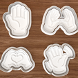 01-set-main.png Sign Language Hands Cookie Cutter Set