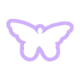 Mariposa contorno1.stl butterfly cutter Butterfly cutter