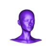 2.stl 41 3D HEAD FACE FEMALE CHARACTER TEENAGER PORTRAIT DOLL 3D model 3D model 3D model