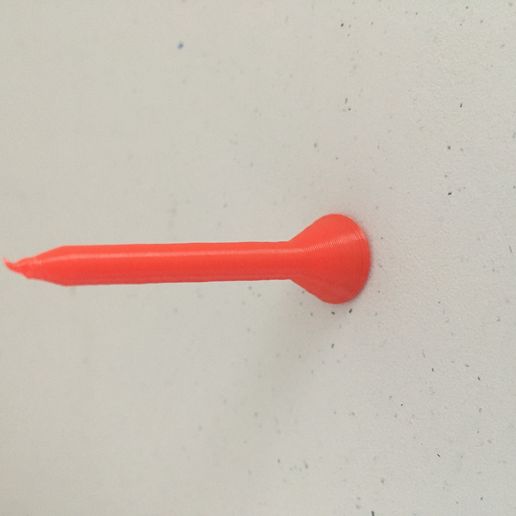 Small stable golf tee - 3D model önizlemesi