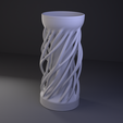 unnbgtitled.png Abstract vase 01 - stylish vase - holder