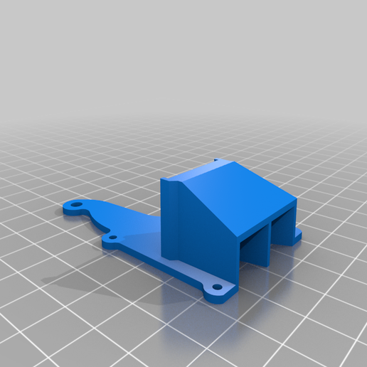 Blower_5015_Mount.png Anycubic Kossel Heatsink Housing Mod For E3D V5