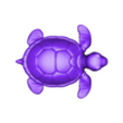 Fkron .stl Smooth Sea Turtle – 3D Printed Decorative Model