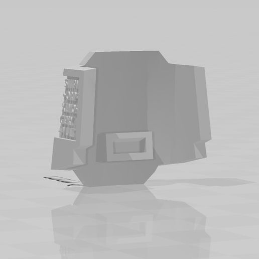 Watcher of the Death Automated Mausoleum Shoulder 3D model