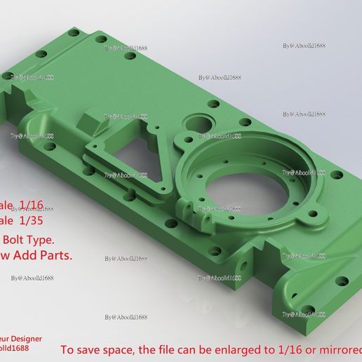 🐅 Tiger Tank Late Engine Door Block.(STL-35-16)・ 3D File for 3D ...