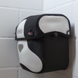 Capture d’écran 2017-10-31 à 15.39.37.png Free STL file Klickfix wall mount for Ortlieb handlebar bag・3D printer model to download
