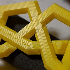 IMG_20190408_214037.jpg Archivo 3D gratis Puzzle de anillos entrelazados, edición impresora noob・Diseño por impresión en 3D para descargar