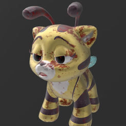catbee5.png STL file CatBee・3D printer design to download