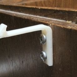 IMG_0805_display_large.jpg Free 3D file Cupboard Latch・3D print model to download