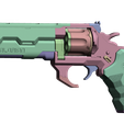 render.png Overture Cyberpunk 2077 Prop Replica Gun Weapon