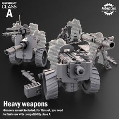 1.jpg Heavy Weapons - Design Option 3. Imperial Guard. Compatibility Class A.