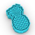 I-love-pineapples-pineapple-with-hearts0_2.jpg I love pineapples - pineapple with hearts - freshie mold - silicone mold box