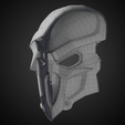 ReaperMaskBack34LeftW.png Overwatch 2 Reaper Mas for Cosplay 3D print model
