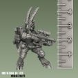 Cobra_Viscouss_Render_Scale.jpg 3D file Cobra Viscouss, Goatman Mercenary・Model to download and 3D print