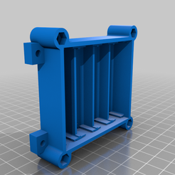 01.png Free STL file BATTERY CASE STORAGE BOX HOLDER WITH WIRE LEADS FOR 4 X AA・3D print design to download