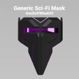 GenSciFiMask03B.jpg GENERIC SCIENCE FICTION MASK MODEL 03
