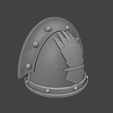 MK3-Shoulder-Pad-Iron-Hands-2.png Shoulder Pad for MKIII Power Armour (Iron Hands)