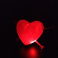 heart lights on.jpg Heart Coin Bank