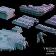 FarpointStructures.png TECHSCAPE - 6mm - Farpoint Colony (Hexless Battletech Terrain)