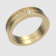 rotating_45.png Intricate Greek Key Band Ring 3D print