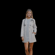 11.png Female Doctor in White Lab Coat 3D model