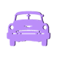 Chevy_Styleline_key_50mm.stl Chevy Styleline 1949-1952 key silhouette