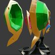 4.jpg 3 Spiritual Stones from Zelda Ocarina of Time: Kokiri's Emerald, Goron's Ruby, Zora's Sapphire