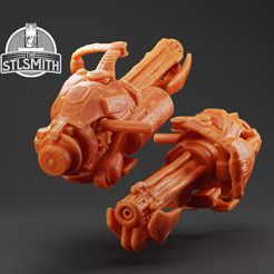 Mulcher_Gatling_Render_Smith.jpg Mulcher Gatling Gears Figure à l'échelle 1:10 STL