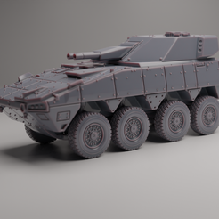Havoc-8x8-twin-mortar-v1.png STL file Havoc 8x8 Twin Mortar・Model to download and 3D print