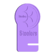 steelers v3.stl PITTSBURGH STEELERS NFL Mobile Phone Holder