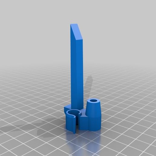 Tube Guide and relief E3D V6 3D model