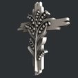 P564-2.jpg Cross with flower