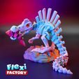 Dan-Sopala-Flexi-Factory-Spinosaurus_9.jpg Flexi Factory Print-in-Place Skeleton Spinosaurus Dinosaur