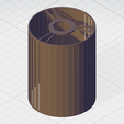 Lampe-unten.png Lampshade Light cylinder for E27 Open design with slits