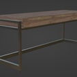 Prewiev_3.png Desk-3 3D Model Low-poly
