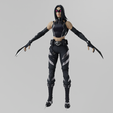 X-230019.png X-23 X-men Lowpoly Rigged