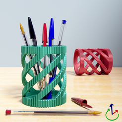 PORTALAPICES-DENT-WEB-002.png STL-Datei Bleistifthalter・3D-druckbares Modell zum herunterladen