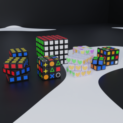 STL file Magnet Rubik`s Cube 3x3 / 3x3 Magnetic Rubik`s Cube 🧲・3D  printable model to download・Cults